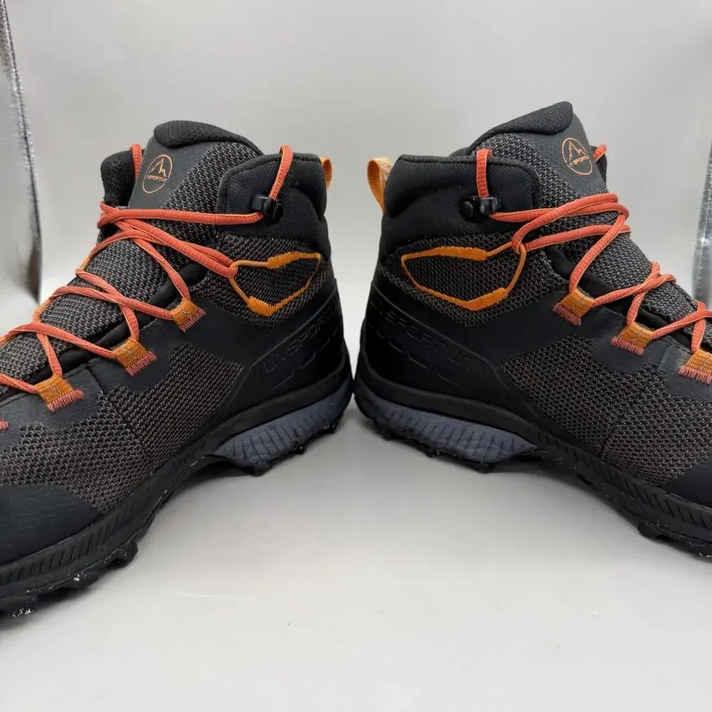 La Sportiva TX Hike Mid GTX Boots Mens Size 8.5 Black Gore-Tex Vibram Hiking